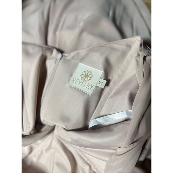 Revelry Mother of the Bride Bridesmaid Dress Blush Size 14 - Picture 5 of 5